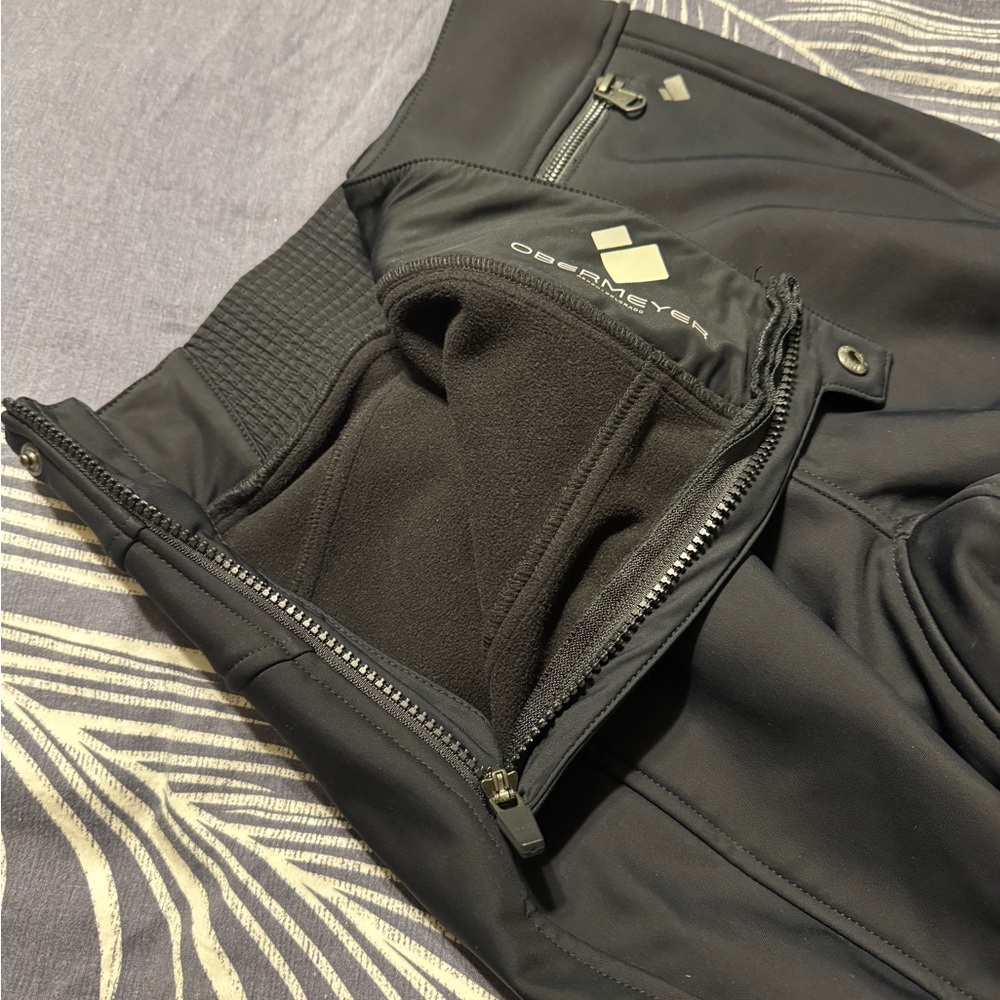 Obermeyer Midnight Black Insulated Pants for ski